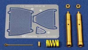 Tamiya 1/12 Yamaha YZR-M1 09 Front Fork Set # 12636 - Plastic Model Kit