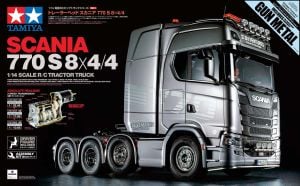 Tamiya 1/10 Scania 8x4/4 Gun Metal # 56376