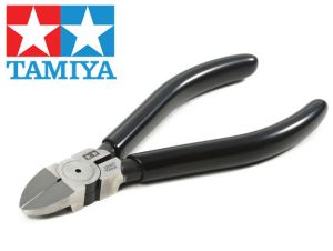 Tamiya Craft Side Cutter - For Plastic/Soft Metal # 74129