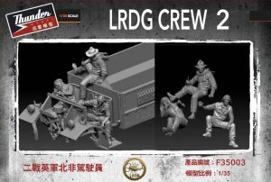 Thunder Models 1/35 LRDG F30 Wireless Truck Operator Figures # 35003