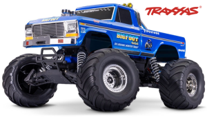 Traxxas Bigfoot HD 1:10 Electric 2WD RTR Monster Truck, Blue # 36234-8-R5