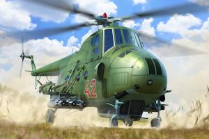 Trumpeter 1/48 Mil Mi-4AV Hound Soviet Helicopter # 05818