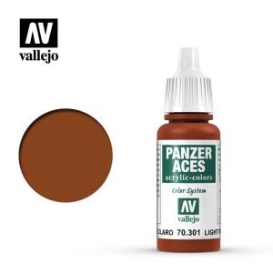 Vallejo 17ml Panzer Aces Light Rust # 301