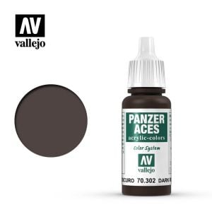 Vallejo 17ml Panzer Aces Dark Rust # 302