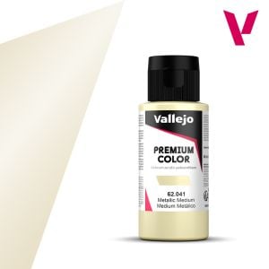 Vallejo 60ml Premium Color Metallic Medium # 62041