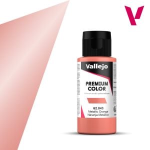 Vallejo 60ml Premium Color Metallic Orange # 62043