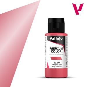 Vallejo 60ml Premium Color Metallic Red # 62044