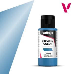 Vallejo 60ml Premium Color Metallic Blue # 62046