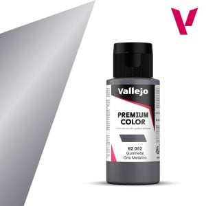 Vallejo 60ml Premium Color Gunmetal # 62052