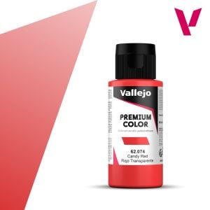 Vallejo 60ml Premium Color Candy Red # 62074