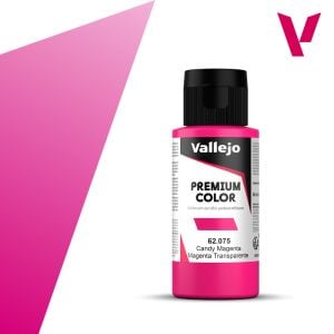 Vallejo 60ml Premium Color Candy Magenta # 62075