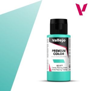 Vallejo 60ml Premium Color Candy Racing Green # 62077