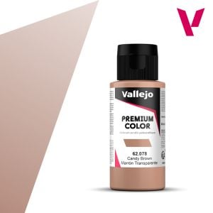 Vallejo 60ml Premium Color Candy Brown # 62078