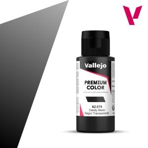 Vallejo 60ml Premium Color Candy Black # 62079