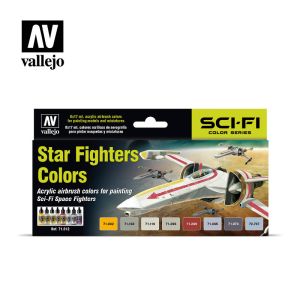 Vallejo Model Air Set Star Fighters Colours (8) # 71612