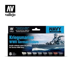 Vallejo Model Air Set Kriegsmarine WWII German Color # 71615