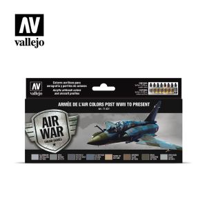 Vallejo Model Air Set Armée de l’Air colours post WWII to Present # 71627