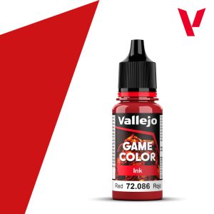 Vallejo 17ml Game Inky Red Acrylic Paint # 72086