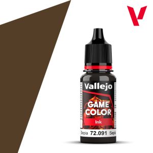 Vallejo 17ml Game Ink Sepia # 72091