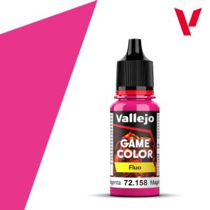 AV Vallejo 18ml Game Color Fluo Fluorescent Magenta # 72158