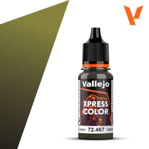 Vallejo 18ml Xpress Colour Camouflage Green # 72467