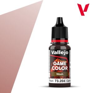 Vallejo 17ml Wash Fleshtone Shade # 73204