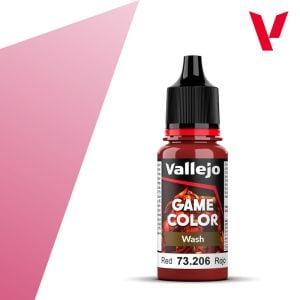 Vallejo 17ml Wash Red Shade # 73206