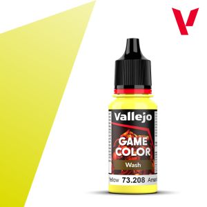 AV Vallejo 18ml Game Color  Wash  Yellow # 73208