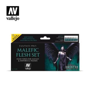 Vallejo Fantasy Set Malefic Flesh # 74102