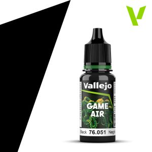 Vallejo 18ml Game Air Black # 76051