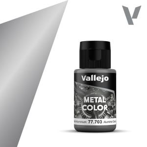 Vallejo 32ml Metal Color - Dark Aluminium # 77703