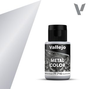 Vallejo 32ml Metal Color - Semi Matte Aluminium # 77716