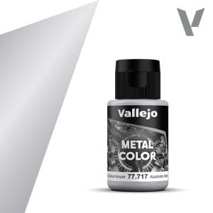 Vallejo 32ml Metal Color - Dull Aluminium # 77717