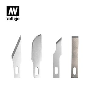 Vallejo Tools 5 Assorted Blades for Knife No. 1 # T06010