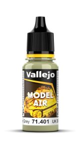 Vallejo 17ml Model Air UK BSC 28 Silver Grey # 71401
