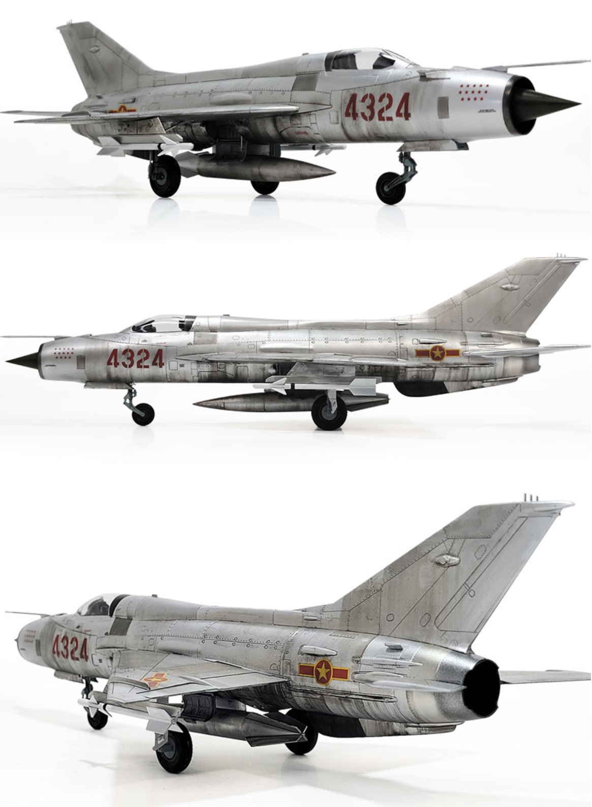 Academy 1/48 Mikoyan MiG-21PF Fishbed-D # 12320