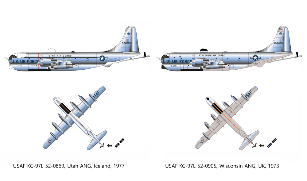 Academy 1/144 Boeing USAF KC-97L Stratofreighter # 12640