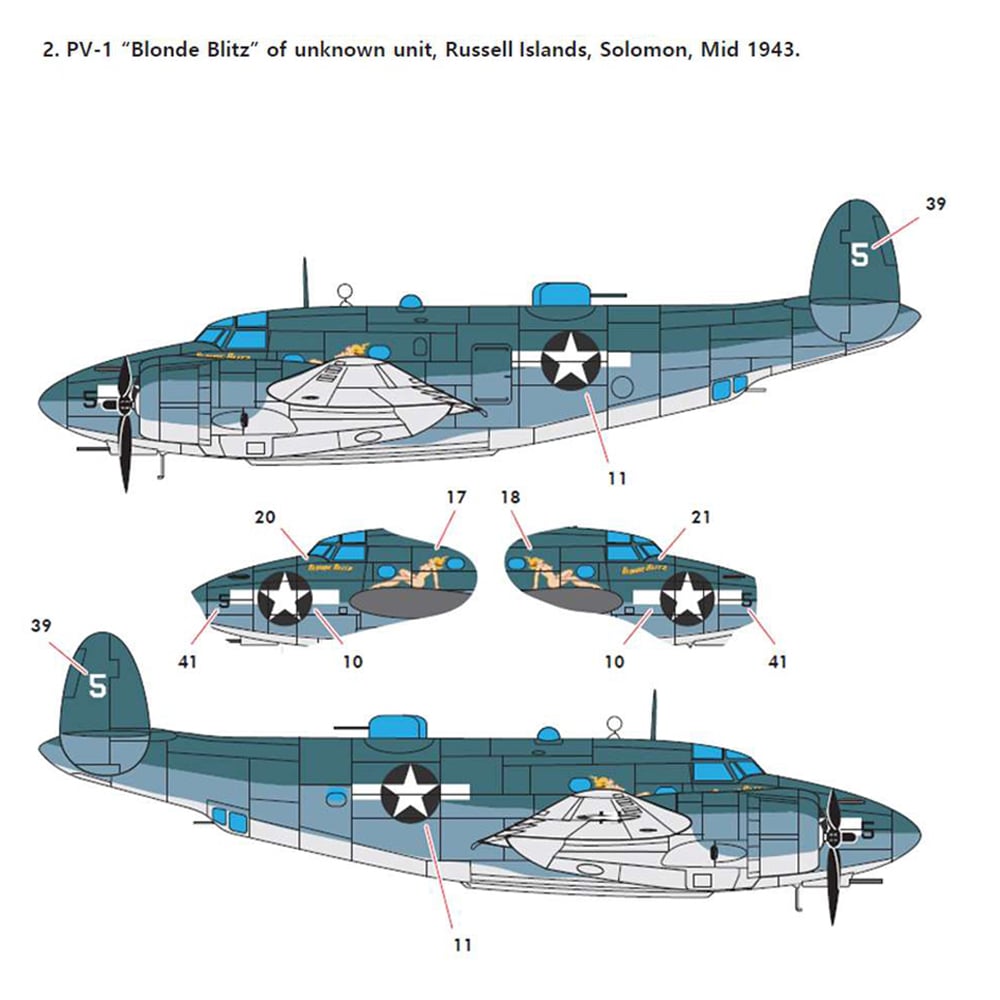 Academy 1/72 Lockheed PV-1 Patrol Bomber # 12587