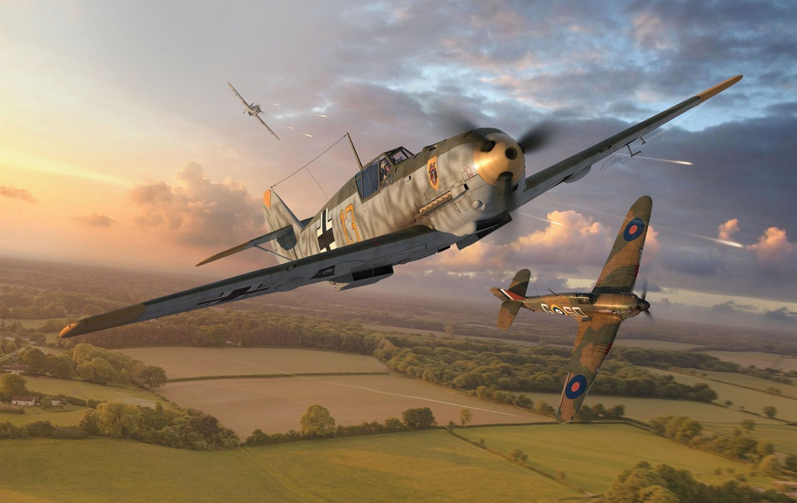 Airfix 1/72 Messerschmitt Bf-109E-4 # 01008B