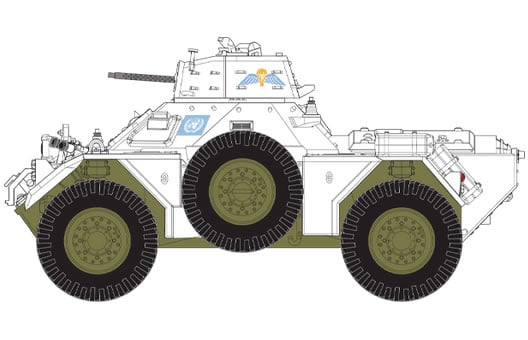 Airfix 1/35 Ferret Scout Car Mk.2 # 1379