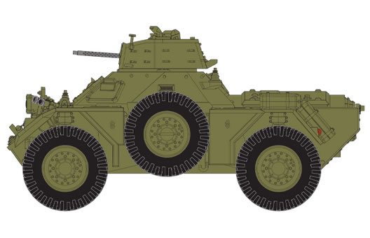 Airfix 1/35 Ferret Scout Car Mk.2 # 1379