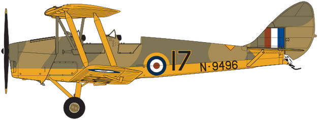 Airfix 1/48 De Havilland DH.82a Tiger Moth # 04104A