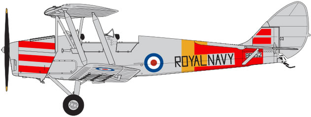 Airfix 1/48 De Havilland DH.82a Tiger Moth # 04104A