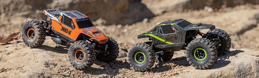 Axial 1/24 AX24 XC-1 4WS Crawler Brushed RTR, Green # 00003T1