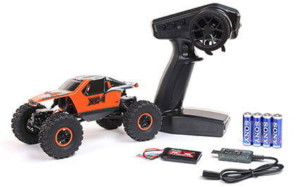 Axial 1/24 AX24 XC-1 4WS Crawler Brushed RTR, Orange # 00003T2