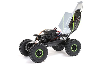 Axial 1/24 AX24 XC-1 4WS Crawler Brushed RTR, Orange # 00003T2