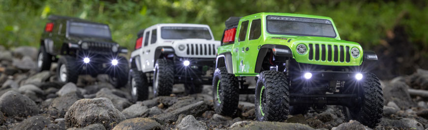 Axial 1/24 SCX24 Jeep Gladiator 4WD Rock Crawler RTR, Green # 00005V2T3