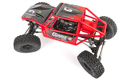 Axial 1/10 Capra 1.9 4WS Unlimited Trail Buggy RTR, Black # 03022BT2