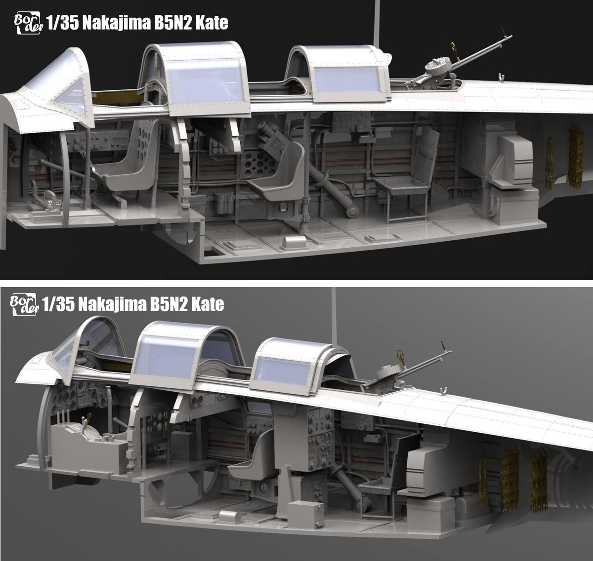 Border Models 1/35 Nakajima B5N2 Type 97 Kate # 005