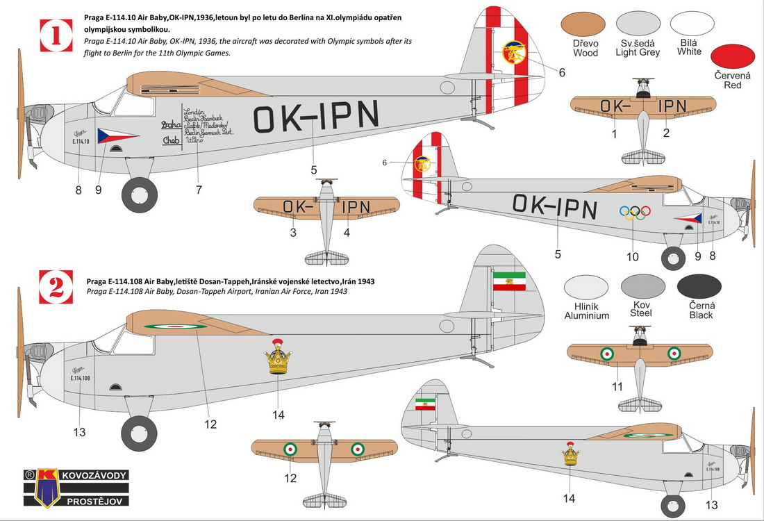 AZ Model 1/72 Praga E-114B # 72006